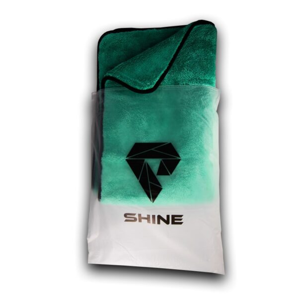 MICROFIBRE DE SÉCHAGE VERTE – Image 2